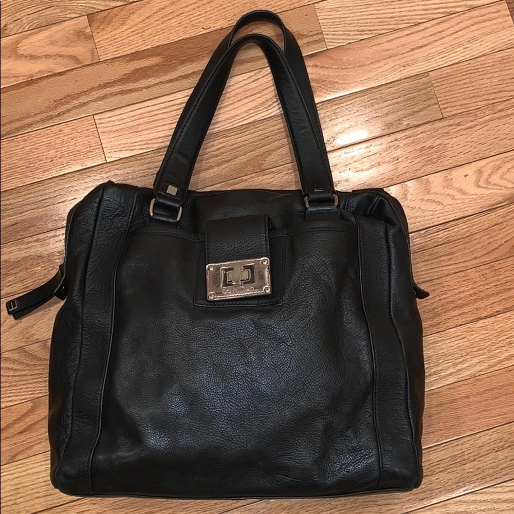 Calvin Klein Genuine Leather large bag.